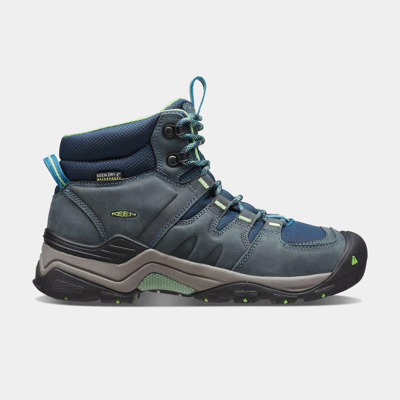 Keen Gypsum II Waterproof Mid - Kadın Trekking Bot - Lacivert - Türkiye (924073XPK)